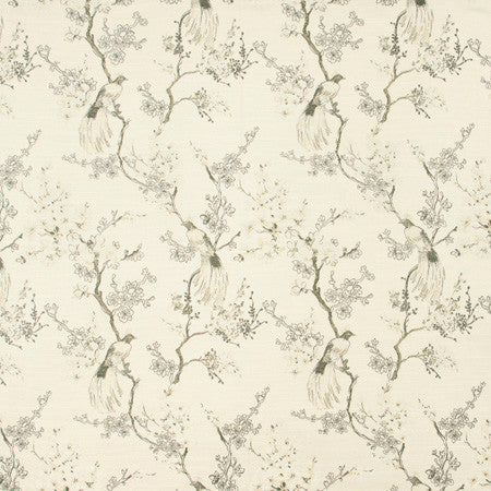 Bird In Waiting Taupe by Carole Designer Fabric Birch 63% Polyester, 37% Viscose India N/A </p><p>Repeat: 20 5/8" V, 13 1/2" H 51" - Swanky Fabrics -