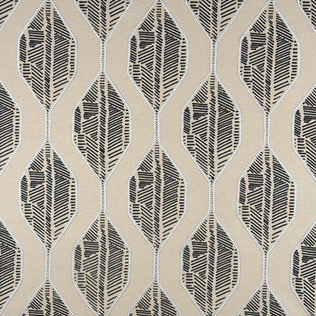 Tunnel Between Navy by Carole Designer Fabric Muse 80% Cotton, 20% Polyester India 11" V, 9" H 52" - Swanky Fabrics -