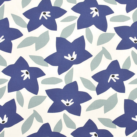 Goodness Knows Sky by Carole Designer Fabric Prisma 100% Cotton PAKISTAN 25" V, 27" H HD 56.5" - Swanky Fabrics -