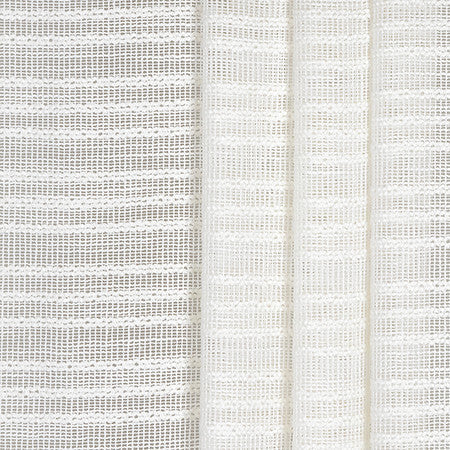 Booklist White by Carole Designer Fabric In The Open 87% Polyester, 13% Cotton N/A 2" V 54" - Swanky Fabrics -