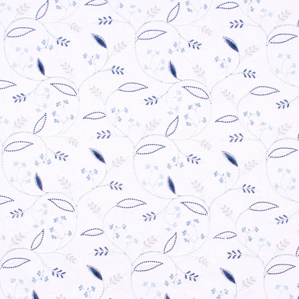 Clara Lane Blue Jay by Carole Designer Fabric Red Sea 52% Cotton, 48% Polyester India 30,000 Wyzenbeek Double Rubs Horizontal: 10.375 and Vertical: 9.125 52 - Swanky Fabrics -