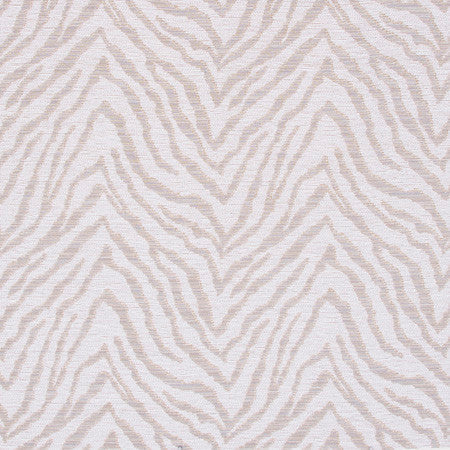 Mountain Zebra Silver by Carole Designer Fabric Jungle Safari 80% Polyester, 15% Acrylic, 5% Linen Turkey Passes 25,000 Circular Rubs Martindale 15 1/2" V, 15 1/2" H 54" - Swanky Fabrics -
