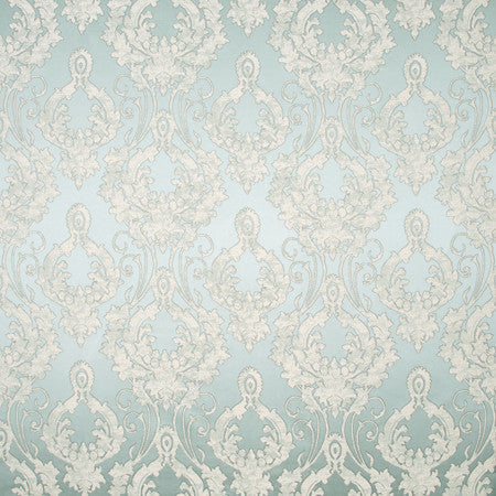 On Demand Seafoam by Carole Designer Fabric Modern Castle 100% POLYESTER CHINA N/A </p><p>Repeat: 13 1/4" V, 14" H 55" - Swanky Fabrics -