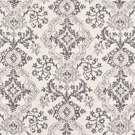 First Version Pebble by Carole Designer Fabric Moonstone 100% Cotton-Soil Repellent Usa 27" V, 27" H HD 56.5" - Swanky Fabrics -