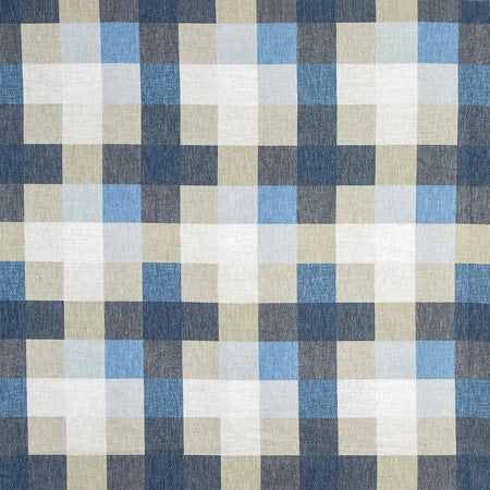 Out Of The Box Denim by Carole Designer Fabric Making Waves 79% Polyester, 21% Cotton 50,000 Wyzenbeek Double Rubs 9 1/2" V, 9 1/2" H 55.5" - Swanky Fabrics -