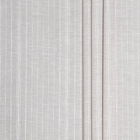 Clear Day Grey by Carole Designer Fabric Sheer Impressions 55% Recycled Polyester, 45% Polyester N/A 6 1/4" V 118" - Swanky Fabrics -