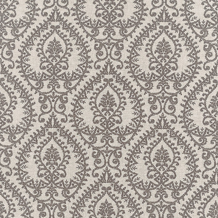 Showcase Driftwood by Carole Designer Fabric Moonstone 52% Polyester, 48% Cotton India N/A 12 3/4" V, 12 3/4" H 51" - Swanky Fabrics -