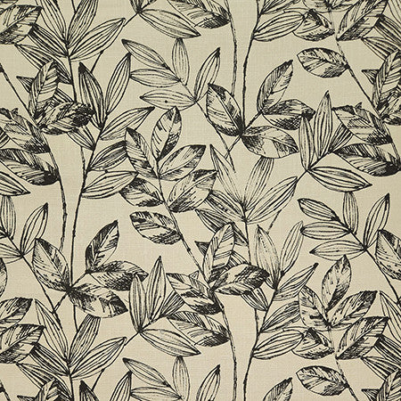Hassle Free Chocolate by Carole Designer Fabric Evergreen 85% Polyester, 15% Linen China 25" V, 27" H 54" - Swanky Fabrics -