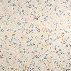 Carole Fabric Flower Trail Lagoon