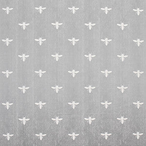 Carole Fabric Buzz Buzz Silver