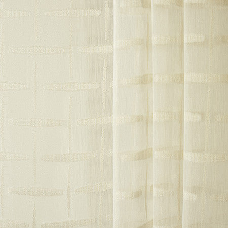 Perfect Weather Linen by Carole Designer Fabric Sheer Philosophy 100% Polyester Turkey N/A </p><p>Repeat: 3 3/4" V, 3 1/2" H 118" - Swanky Fabrics -