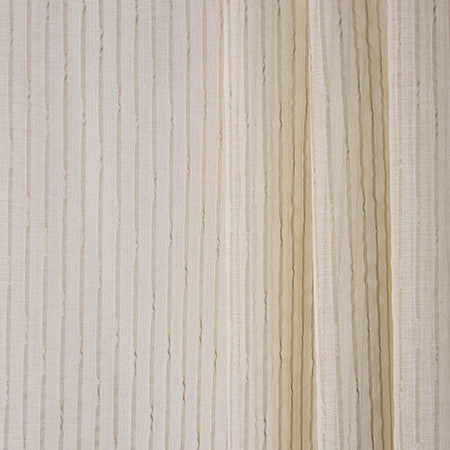 Inches Away Beige by Carole Designer Fabric Sheer Philosophy 100% Polyester Turkey N/A 4" V, 3" H 118" - Swanky Fabrics -
