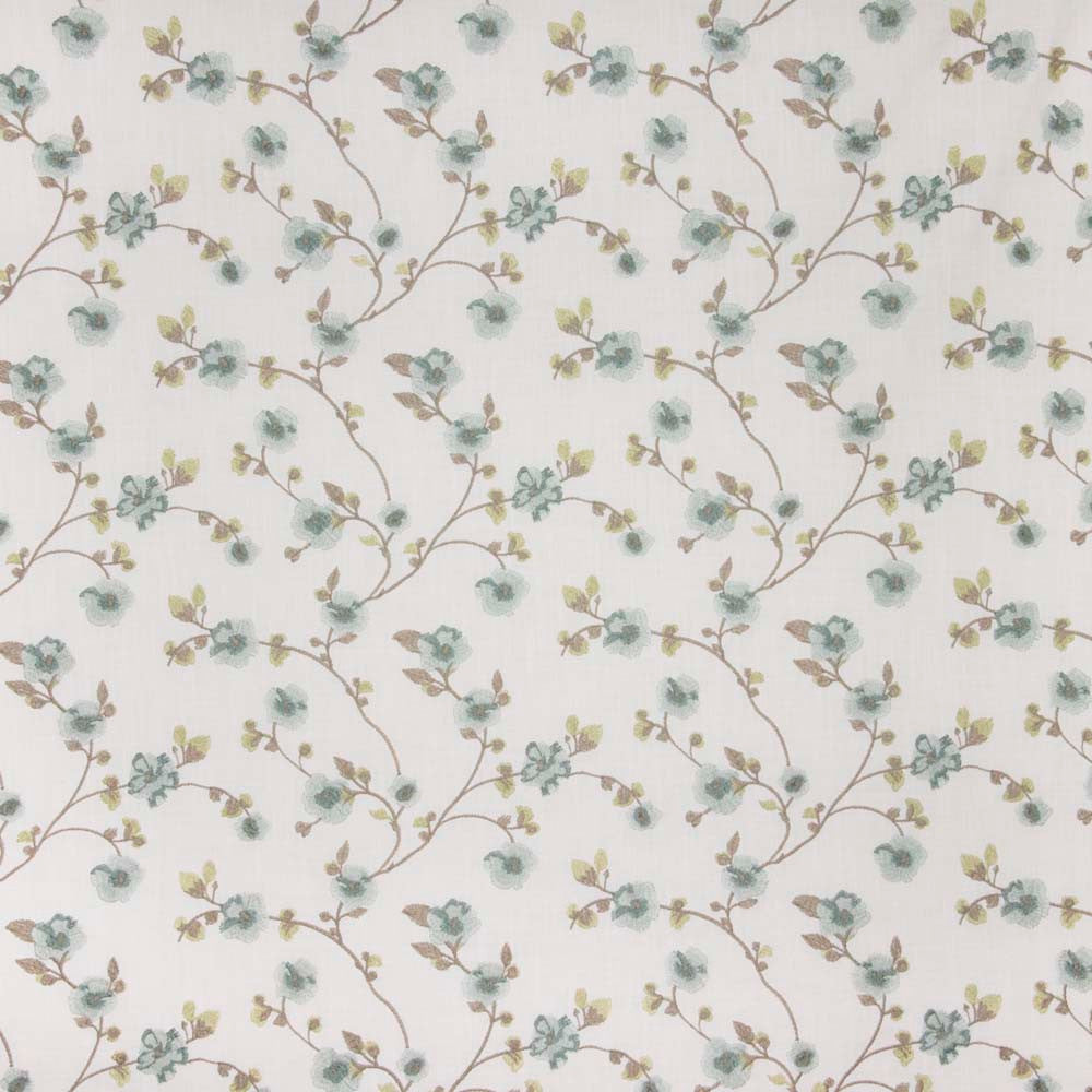 This Is Love Delphinium by Carole Designer Fabric Seamist 73% Cotton, 27% Polyester India Passes 15,000 Double Rubs Wyzenbeek Horizontal: 13375 and Vertical: 925 54 - Swanky Fabrics -