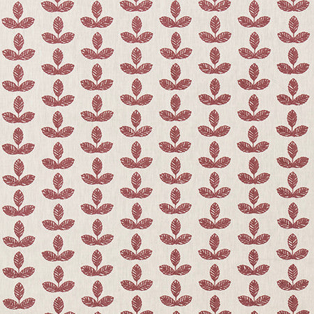 Charlotte Cranberry by Carole Designer Fabric English Garden Base: 52% Polyester, 48% Cotton Embr: 100% Cotton 60,000 Wyzenbeek Double Rubs 1 1/2" V, 3 7/8" H 54*" - Swanky Fabrics -
