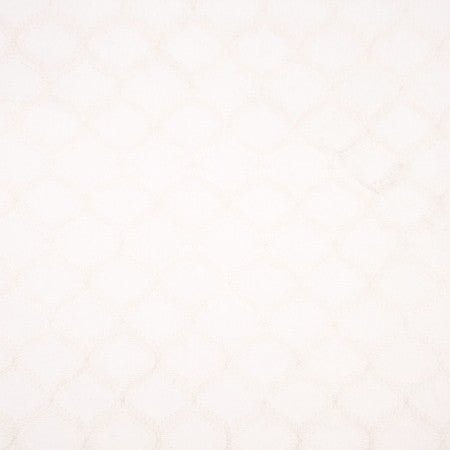 Meet & Greet Off White by Carole Designer Fabric COCONUT CREAM 55% Linen, 45% Rayon China 5 7/8" V, 5 1/4" H 53" - Swanky Fabrics -