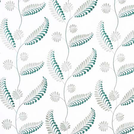 Easy Breezy Spearmint by Carole Designer Fabric Pink Jade 85% Polyester, 15% Linen India N/A </p><p>Repeat: 15 1/4" V, 25" H HD 50.75" - Swanky Fabrics -