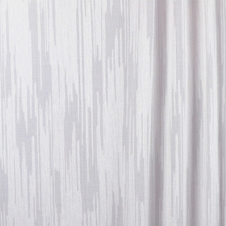 Ordeal Bisque by Carole Designer Fabric Sheer Movement 100% Polyester Turkey 22 1/2" V, 19 1/8" H 120" - Swanky Fabrics -