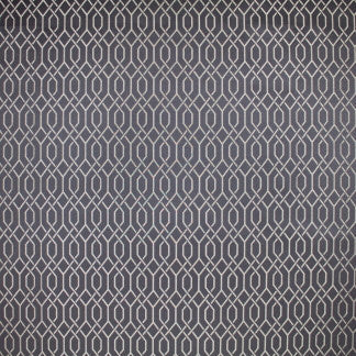 Major Charcoal by Carole Designer Fabric Festive Flair 100% Polyester China Passes 42,000 Double Rubs Wyzenbeek 2 3/4" V, 2" H 54" - Swanky Fabrics -