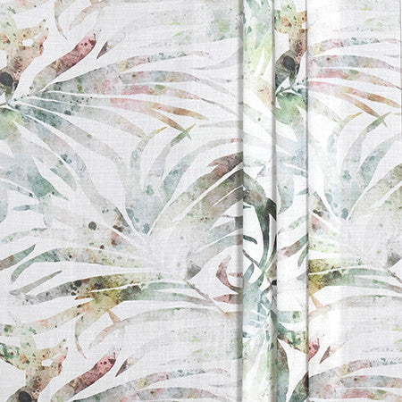 Invigorated Aloe by Carole Designer Fabric Sheer Impressions 51% Recycled Polyester, 49% Polyester N/A 18 7/8" V, 24 3/8" H 118" - Swanky Fabrics -