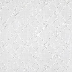 Carole Fabric Wave Hello White