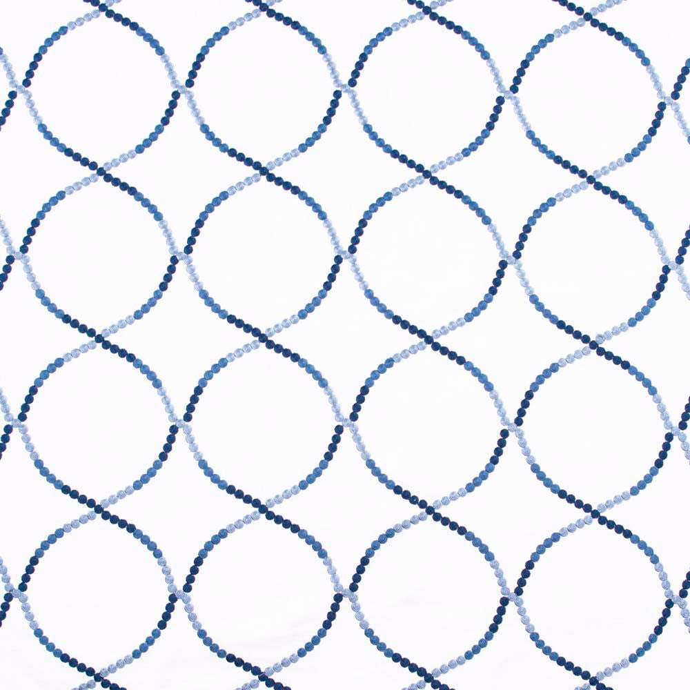 So Irresistible Pool by Carole Designer Fabric Modern Edge 70% Cotton, 30% Rayon India N/A Horizontal: 7.25 and Vertical: 7.625 51 - Swanky Fabrics -