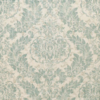 Effortless Mist by Carole Designer Fabric Garden Gala 55% LINEN, 45% VISCOSE KOREA Passes 12,000 Double Rubs Wyzenbeek Horizontal: 27" and Vertical: 25 1/4" 54" - Swanky Fabrics -