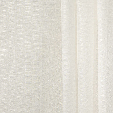 Step Over Ivory by Carole Designer Fabric Perfect Balance 58% Linen, 42% Polyester India 3/4" V, 2 1/2" H 54.25" - Swanky Fabrics -