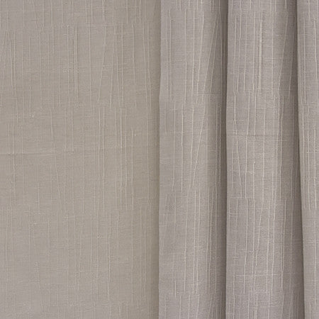 Sound Of Silence Fog by Carole Designer Fabric Sheer Philosophy 100% Polyester Turkey 8 3/4" V, 11 1/4" H 118" - Swanky Fabrics -