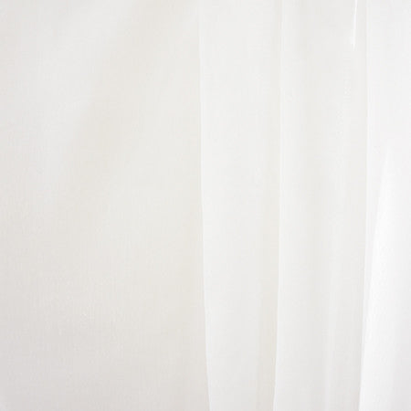Afloat Winter White by Carole Designer Fabric Pure & Simple,Sheer Clarity,Sheer Clarity II,Sheer Basics III 100% Polyester Turkey NONE 118" - Swanky Fabrics -