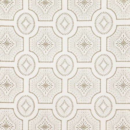Hustle And Bustle Cotton by Carole Designer Fabric Earth & Stone 64% Polyester, 36% Cotton India N/A 9 1/4" V, 8 3/4" H 52" - Swanky Fabrics -