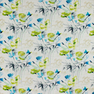 Biretta Bluegrass by Carole Designer Fabric Night Sky 100% Cotton -Soil & Stain Repellent S Korea Passes 15,000 Double Rubs Wyzenbeek </p><p>Repeat: 18" V, 27" H HD 54" - Swanky Fabrics -