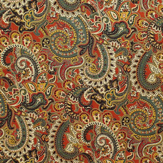 Wilder Ming Red by Carole Designer Fabric Past Perfect 55% LINEN, 45% RAYON-SSR CHINA Passes 12,000 Double Rubs Wyzenbeek </p><p>Repeat: 26" V, 27" H 54" - Swanky Fabrics -
