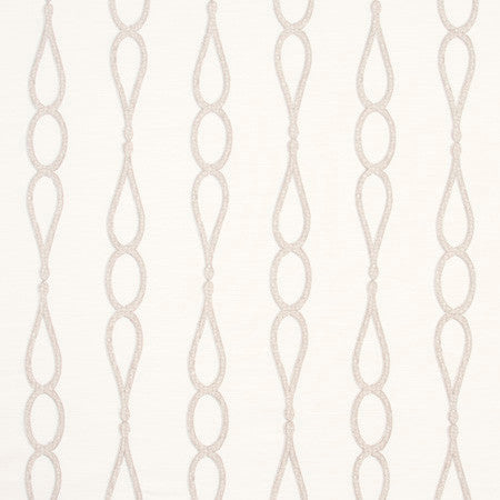 Begin Again Bone by Carole Designer Fabric Portobello 100% Cotton India Passes 50,000 Double Rubs Wyzenbeek </p><p>Repeat: 15 1/2" V, 9" H 52" - Swanky Fabrics -