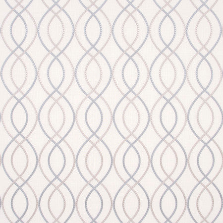 Drifting Away Quartz by Carole Designer Fabric Spearmint 73% Cotton, 27% Polyester India Passes 30,000 Double Rubs Wyzenbeek 12 1/2" V, 10 3/4" H HD 54" - Swanky Fabrics -