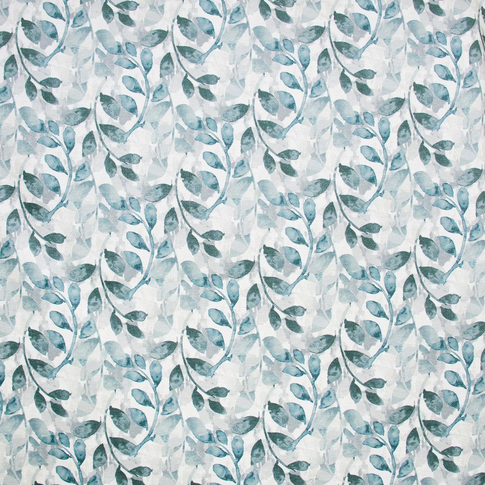 Silly Things Silver Mineral by Carole Designer Fabric Blue Forest 100% Polyester China Passes 30,000 Double Rubs Wyzenbeek Horizontal: 135 and Vertical: 135 54 - Swanky Fabrics -