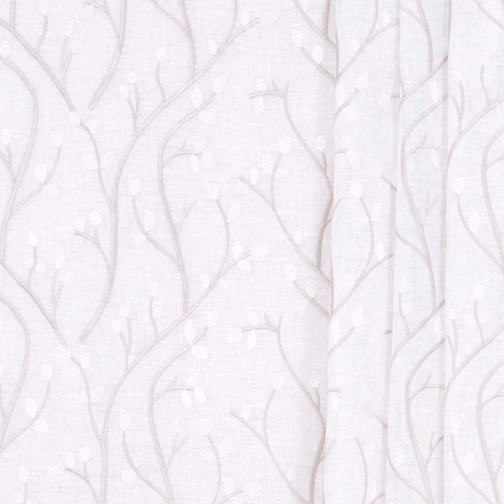 Night Away Cloud by Carole Designer Fabric Sheer Intrigue 54% Linen, 32% Cotton, 14% Polyester India N/A Horizontal: 13.25 and Vertical: 9 52 - Swanky Fabrics -