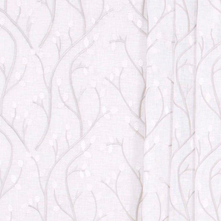 Night Away Cloud by Carole Designer Fabric Sheer Intrigue 54% Linen, 32% Cotton, 14% Polyester India N/A Horizontal: 13.25 and Vertical: 9 52 - Swanky Fabrics -