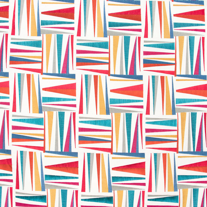 Color Rush Mardi Gras by Carole Designer Fabric Haven 100% Cotton India Passes 35,000 Double Rubs Wyzenbeek Horizontal: 13 and Vertical: 15 52 - Swanky Fabrics -