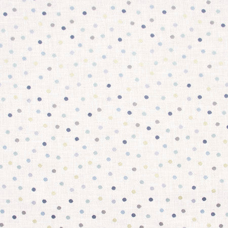 Connect The Dots Mineral by Carole Designer Fabric Spearmint 88% Polyester, 7% Rayon, 5% Linen China 11 3/4" V, 9" H 54" - Swanky Fabrics -