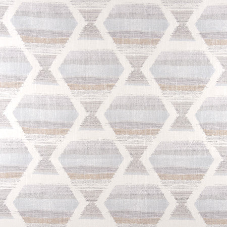 Vacation Bound Sandstone by Carole Designer Fabric Well-Traveled 36% Polyester, 26% Cotton, 22% Viscose, 16% Linen China 30,000 Wyzenbeek Double Rubs 13 1/2" V, 13 1/2" H HD 56" - Swanky Fabrics -