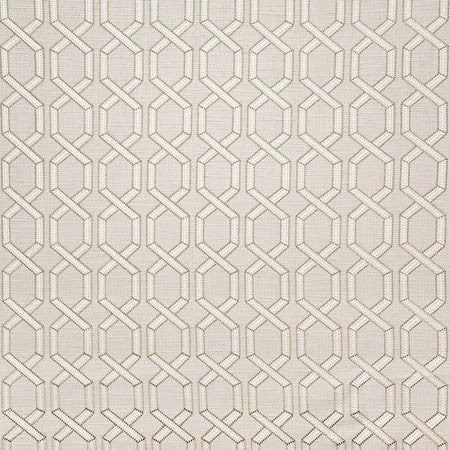 Next To Me Brass by Carole Designer Fabric Earth & Stone Base: 97% Polyester, 3% Linen. Embr: 100% Polyester India 4 1/2" V, 4 1/4" H 52" - Swanky Fabrics -