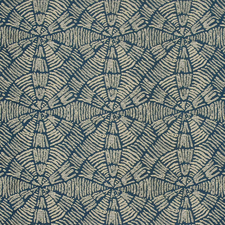 Unforgettable Time Peacock by Carole Designer Fabric State Of The Art 100% Polyester CHINA 7 1/8" V, 7" H 55" - Swanky Fabrics -