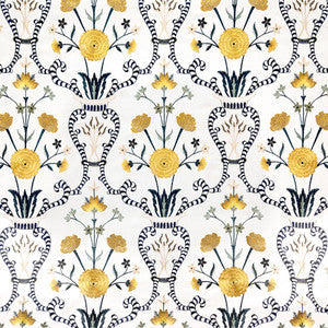 Carole Fabric Delicate Heart Marigold