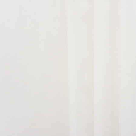 Footlights Winter White by Carole Designer Fabric Sheer Basics III 100% Polyester Turkey None 130" - Swanky Fabrics -