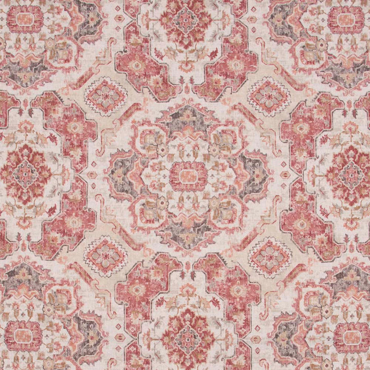 Global Inspiration Canyon by Carole Designer Fabric Red Sea 89% Polyester, 11% Linen Turkey 30,000 Wyzenbeek Double Rubs Horizontal: 27 and Vertical: 27 54 - Swanky Fabrics -