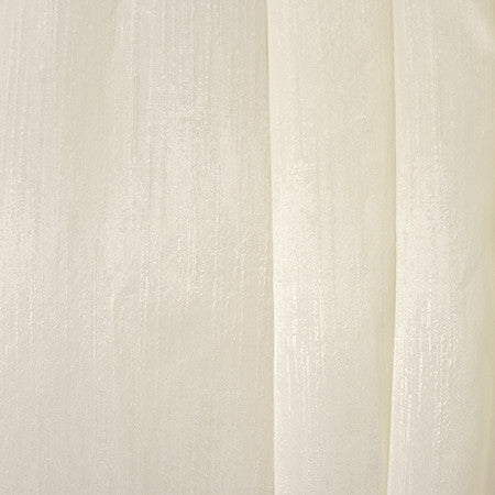 Untamed Ecru by Carole Designer Fabric Sheer Luxury 100% Polyester CHINA None 118" - Swanky Fabrics -