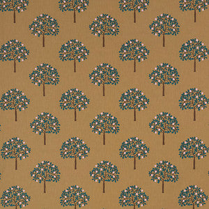 Carole Fabric Arbor View Ochre