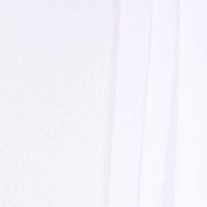 Still Belong Optical White by Carole Designer Fabric Sheer Intrigue 72% Polyester, 28% Cotton India N/A Horizontal: 0 and Vertical: 0 54 - Swanky Fabrics -