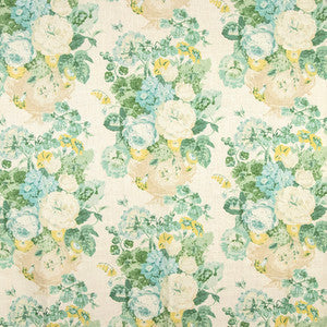 Carole Fabric Brilliant Blooms Jade