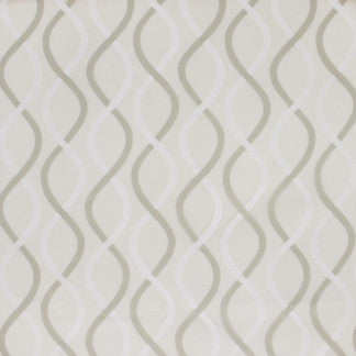 Rhythmic Light Silver by Carole Designer Fabric Sheer Genius 100% Polyester Turkey N/A Horizontal: 6" and Vertical: 8 1/2" V 55" - Swanky Fabrics -